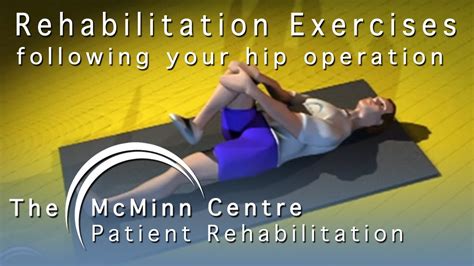 Rehabilitation Exercises Following Your Hip Operation Resurfacing