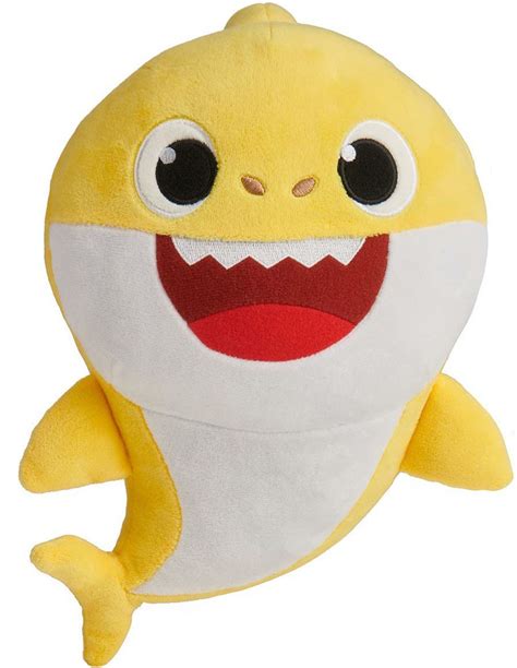 Pinkfong Baby Shark Baby Shark 10 Plush Doll With Sound Yellow Wowwee