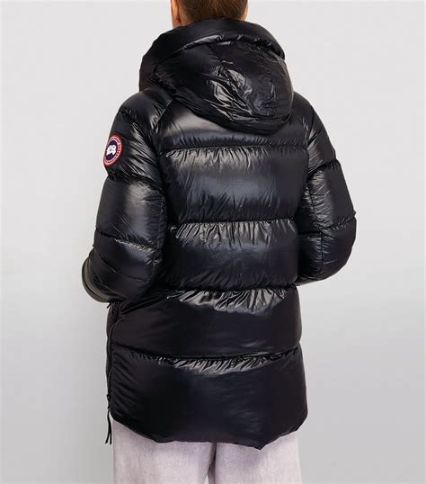 womens canada goose black cypress puffer jacket harrods uk