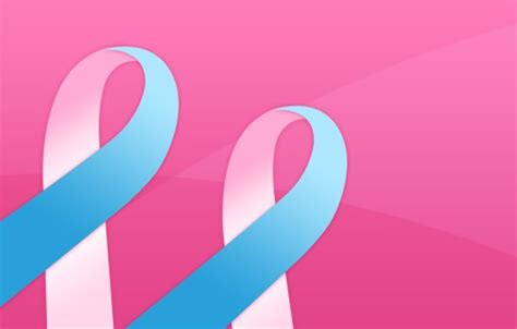 Pink And Blue Ribbon Design Prepaid Visa® Card