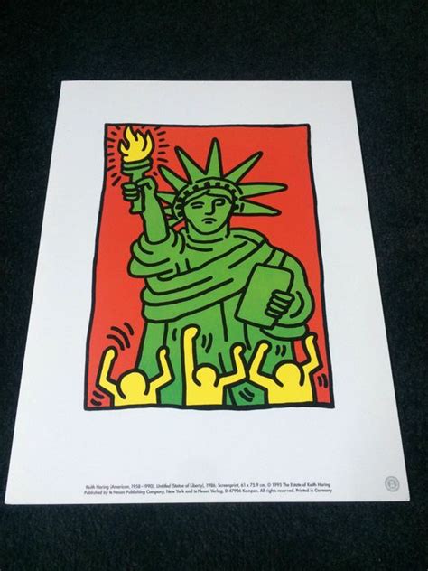 Keith Haring - Statue of Liberty - Catawiki
