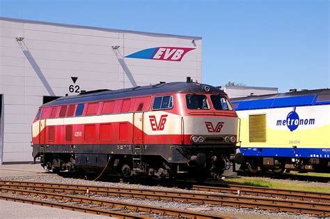 Die Baureihe 219 Vormals V 169 Der Deutschen Bundesbahn Spaeter Evb 420