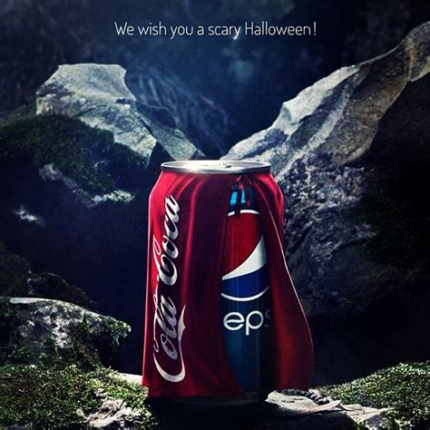 Pepsi Spooks Coke With This Halloween Themed Ad