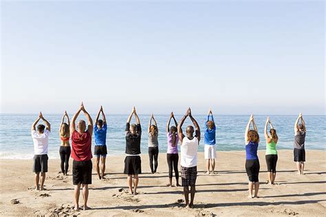 Morning Workout Mid Morning Yoga Evening Jog On The Beach When Do