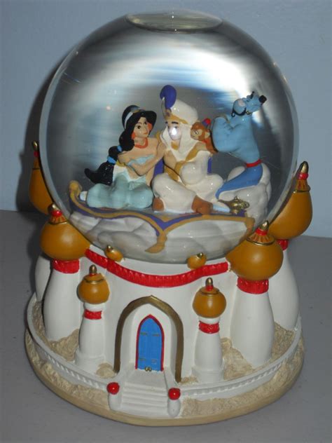 Disney Aladdin Musical Water Globe A Whole New World Large Size