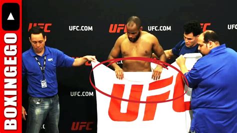 WOW Daniel Cormier SHOCKING UFC WEIGH IN TOWELGATE Rumble ANTHONY JOHNSONJON JONES