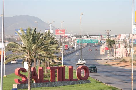 Saltillo Coahuila Mx Panoramica De La Entrada Norte A Sa Flickr