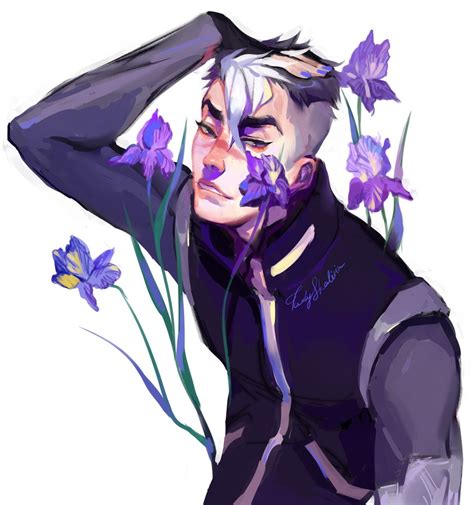 The paladin of voltron has presented miss emalya with the flower of eternal love, used historically among our people to begin a. Shiro (Voltron) by LadyShalirin on DeviantArt