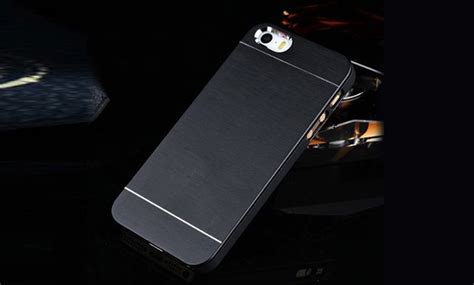 Brushed Aluminium Case For Iphone Groupon Goods