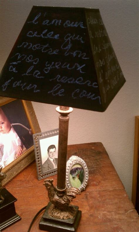Free delivery and returns on ebay plus items for plus members. The Farmhouse Porch: Budget chalkboard lampshade makeover...