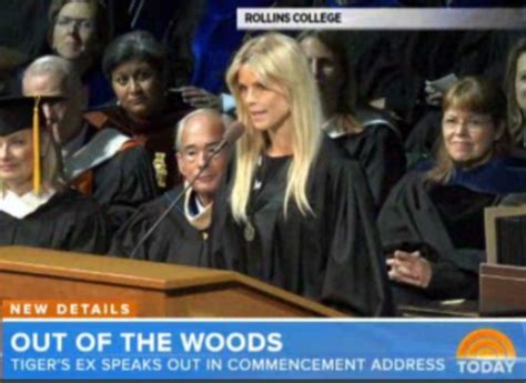 Tiger Woods Ex Wife Elin Nordengren Gives Commencement Speech After Graduating At The Top Of