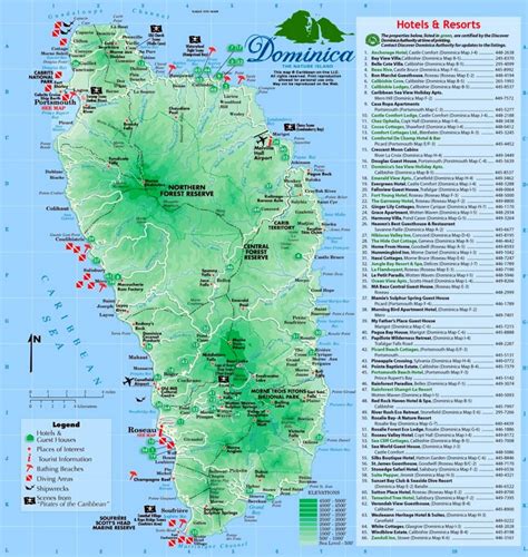 Please check with your local issuer for the delivery time in your country/territory. Dominica touristische karte