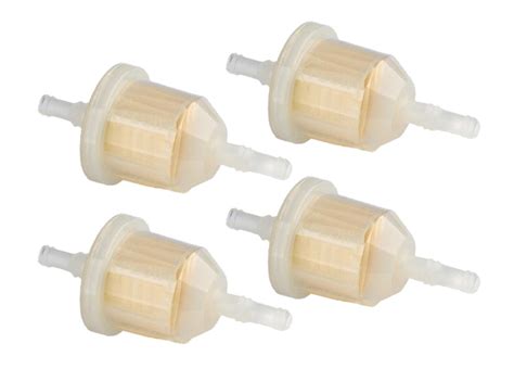 Oregon 4 Pack Replacement Fuel Filter In Line 75 Micron Snapper 07
