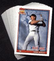 Boston Red Sox Baseball Card Team Sets