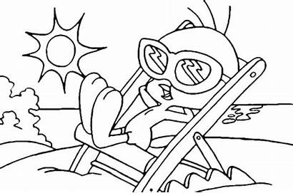 Vacation Coloring Pages Printable Getcolorings Summer