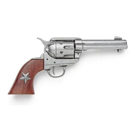 Old West M1873 Grey Finish Six Shooter Revolver Non Firing Replica I