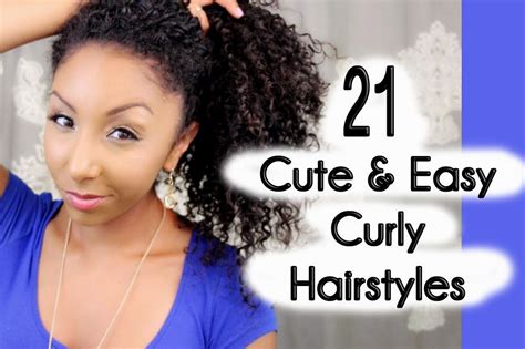 Cute Hairstyles For 3c Hair Curly Hair Styles Easy Really Curly Hair