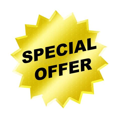 Special Offer Sign Yellow Special Offer Sign Web Button Internet