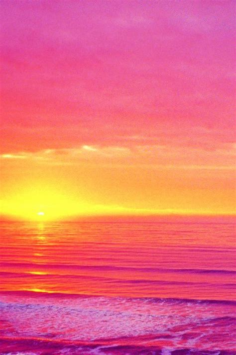 Pink And Orange Sunset Wallpaper Pink And Orange Sunset By Ketike On