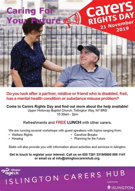 carers rights day 2019 islington carers hub