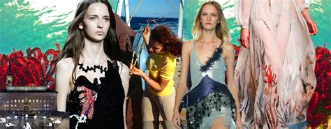 Ocean Inspired Fashion Spring Trends Vogue