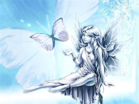 Blue Fairy Wallpaper Sf Wallpaper