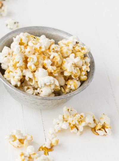 Salted Caramel Popcorn Uit Paulines Keuken