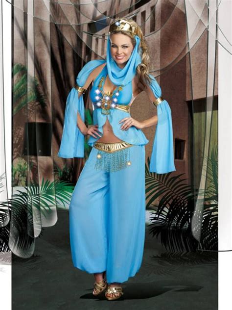Blue Genie Costume Genie Or Harem Girl Costume Costumes For Women Dance Outfits Genie Costume