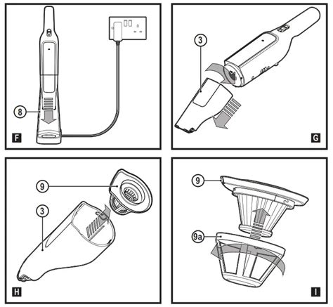 black decker hlvc315 dustbuster advancedclean slim cordless hand vacuum instruction manual