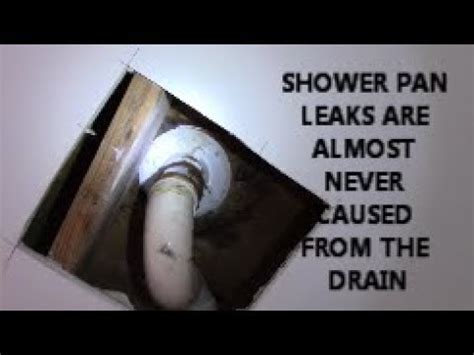 Maybe you would like to learn more about one of these? SHOWER PAN LEAKING ?? .....Mystery of Shower Leaks - YouTube