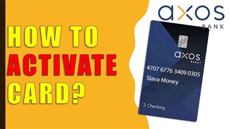 How To Activate Axos Bank Debit Card Youtube
