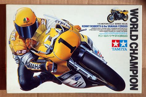 Tamiya 1 12 Kenny Roberts Yamaha Yzr500 World Champion Model Kit Rare