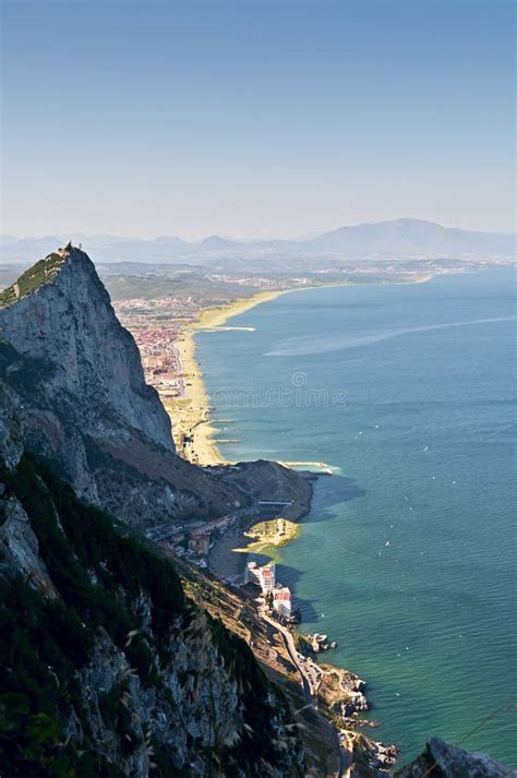 Rock Of Gibraltar Stock Image Image Of Sunny Ocean 16545619