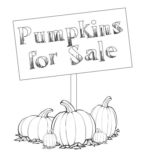 Pumpkin patch full of pumpkins: 195 Pumpkin Coloring Pages for Kids