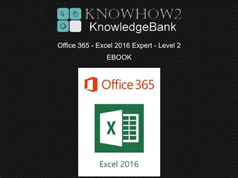 Office 365 Excel 2016 Expert Level 2 Qintil