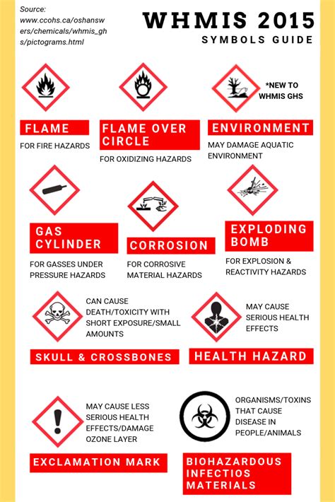 Guide To Whmis Symbols 2019 With Helpful Infographic And Resources