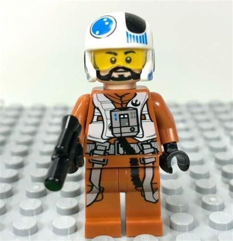 Lego Star Wars Resistance X Wing Pilot Minifigure 75125 Temmin Snap