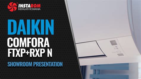 New Daikin Comfora Ftxp Rxp N Air Conditioner Model Youtube