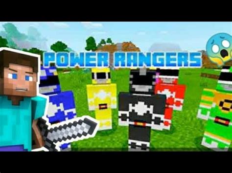 How To Add Power Rangers Mod In Mincraft YouTube