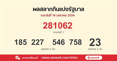 ตรวจหวย งวด 16 กุมภาพันธ์ 2564. ตรวจหวย 16 กุมภาพันธ์ 2564 ไทยรัฐ - หวยลาวจำปาสัก 4 ...