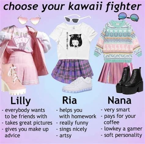 Kawaii Pastel Goth Aesthetic Outfits Aesthetic Cute Font