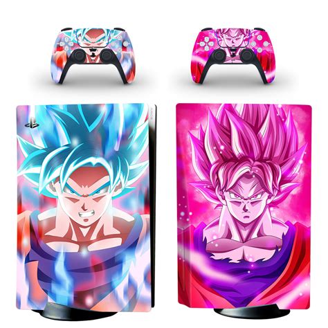 Dragon Ball Super Goku Ps5 Skin Sticker For Playstation 5 And