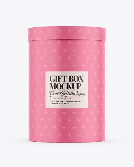 Download Round Gift Box Mockup - Free Mockups | PSD Template ...