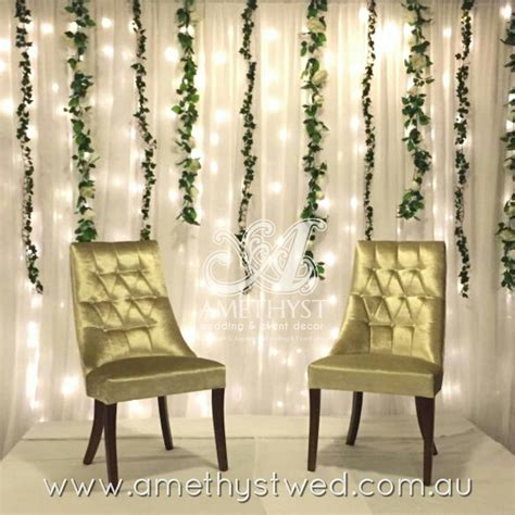 Fairy lights mustn't be kept to bedrooms and outdoor spaces. Bridal stage setup - Fairy light wedding backdrop drapings ...
