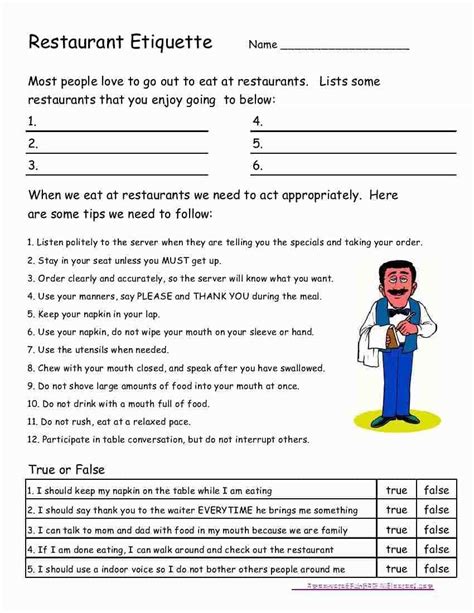 Social Skills Worksheets For Adults With Autism
