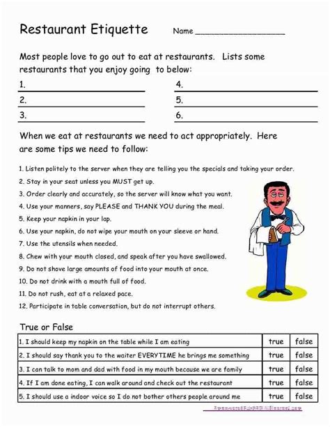 Free Printable Life Skills Worksheets Pdf Coloring Pages