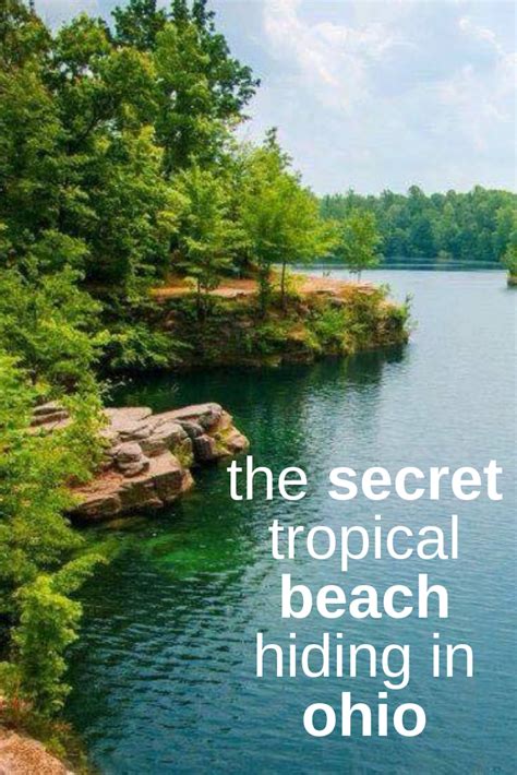 Few People Are Aware There S A Secret Tropical Beach Right Here In Ohio This Hidden Gem Outdoor