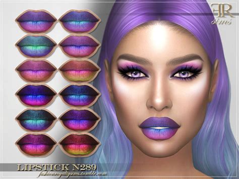Frs Lipstick N289 By Fashionroyaltysims At Tsr Sims 4 Updates