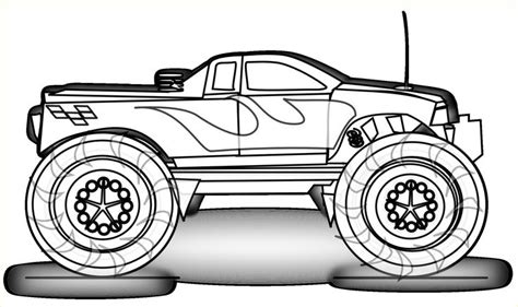 19 Beautiful Printable Truck Coloring Pages Photos | Race car coloring