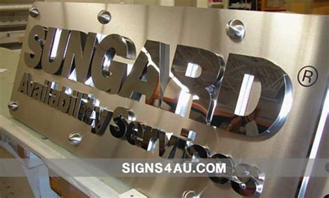 3d Stainless Steel Office Signs Stainless Steel Signs Aluminium